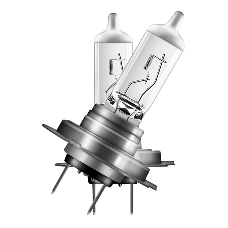 欧司朗（OSRAM）汽车灯泡  大灯近光灯远光灯卤素灯 H7 标准型 12V  (单支装)