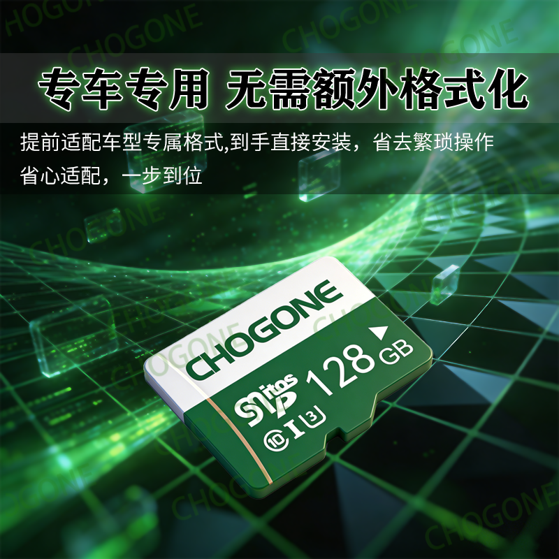 CHOGONE录风者行车记录仪专用高速内存卡tf卡class10存储卡录风者专用 64GB 录风者行车记录仪专用内存卡