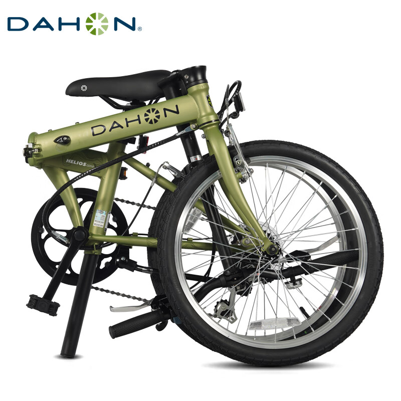 大行（DAHON）D6折叠自行车20英寸6速成人休闲单车 KBC061 青草绿 20英寸