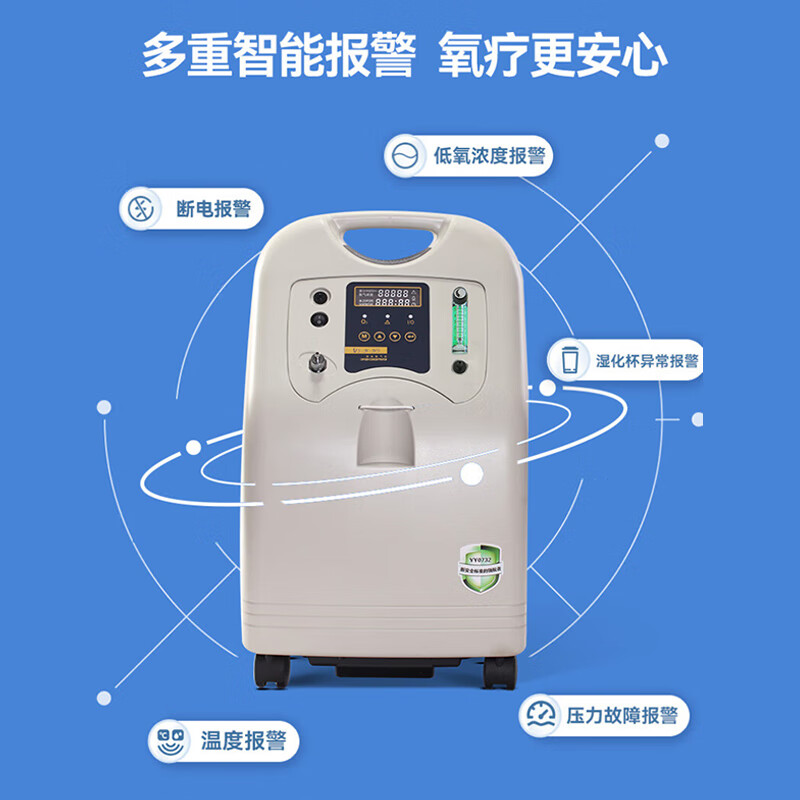 制氧机家用老人吸氧机哪个牌子好制氧机十大品牌排行榜