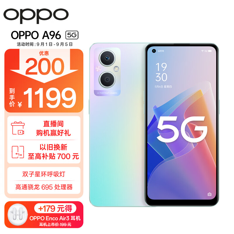 oppoa96手机怎么样?33w快充 oled超清屏