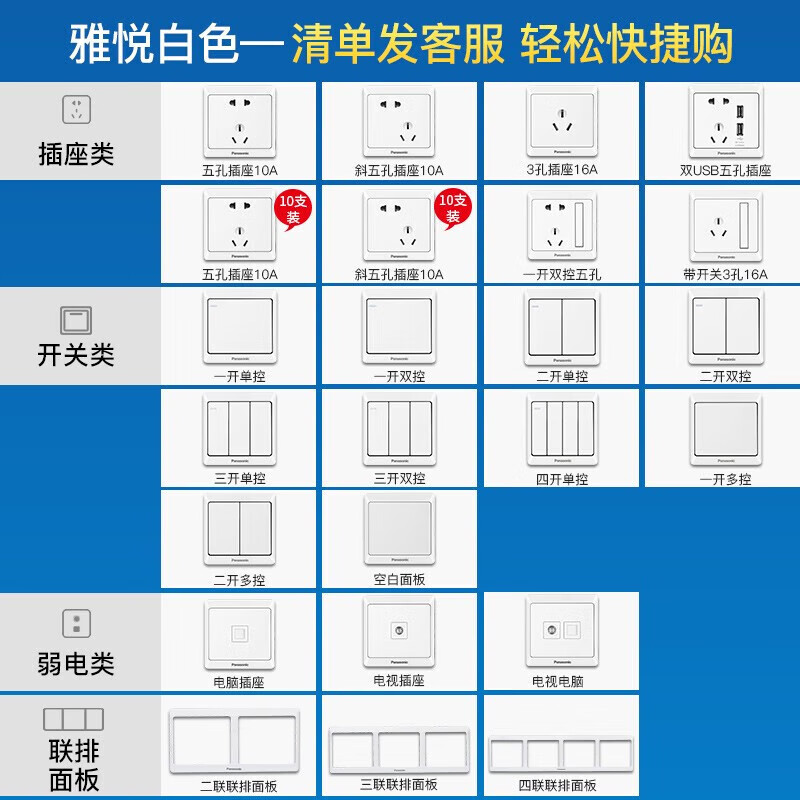 各种插座名称图片