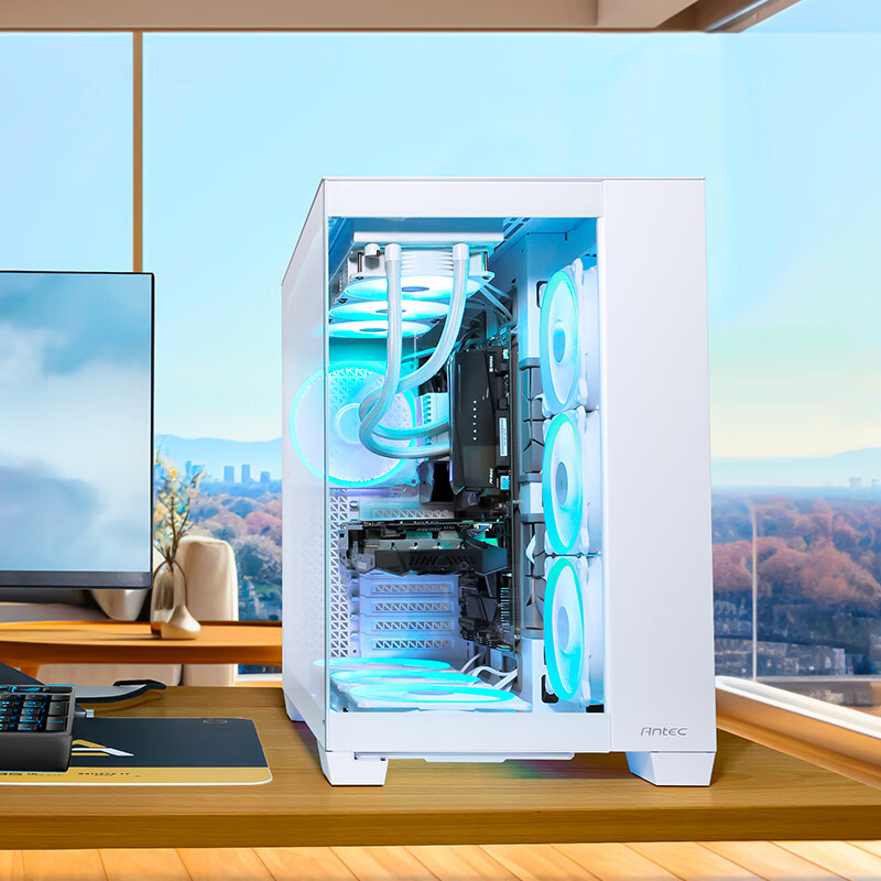 水冷颜值和功能性的集大成,乔思伯tf2-360sc白色水冷散热器 评测