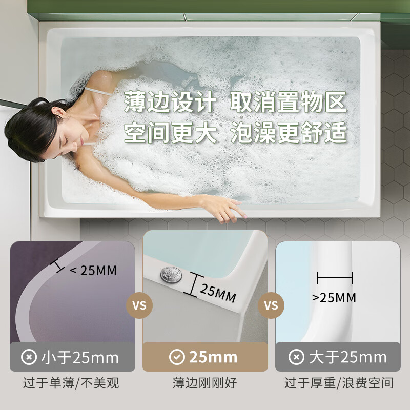 浴缸品牌十大排名榜,哪个牌子浴缸泡澡好