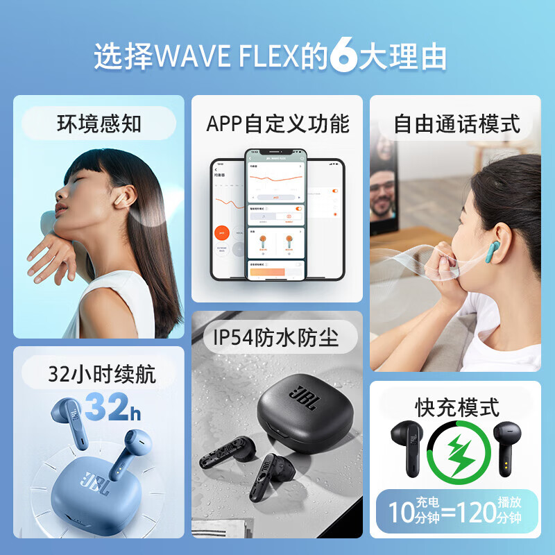 jblwaveflex无线蓝牙耳机跟oppoencoair3哪个好