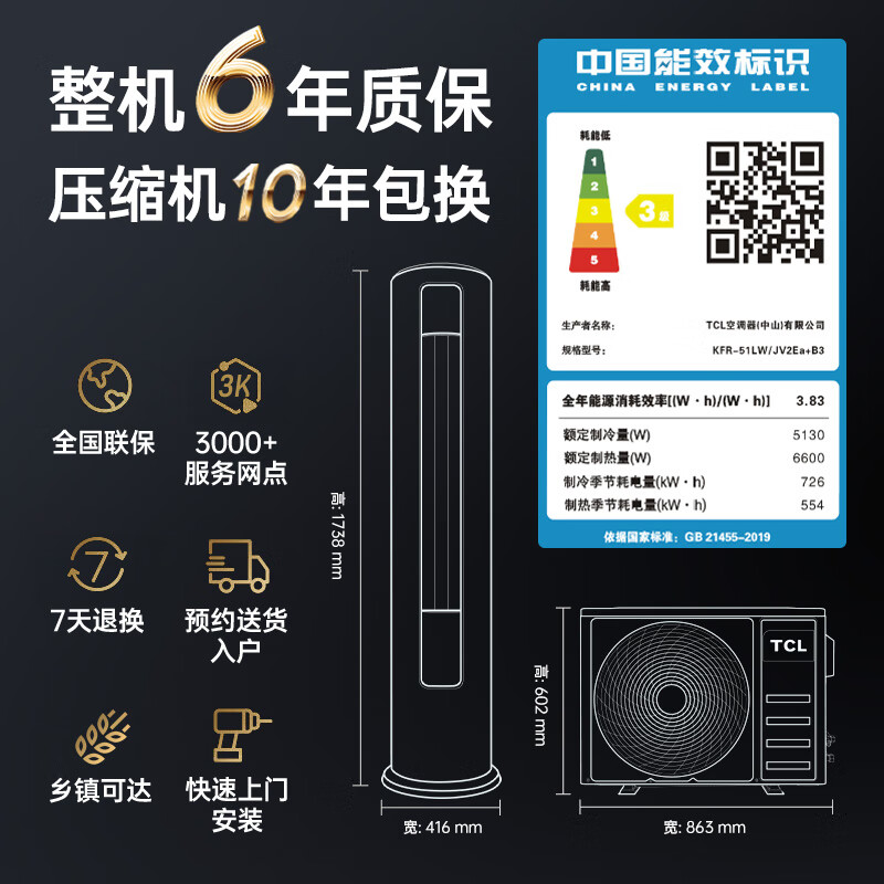 tcl空调哪个型号好用,揭晓热销排名榜前几名