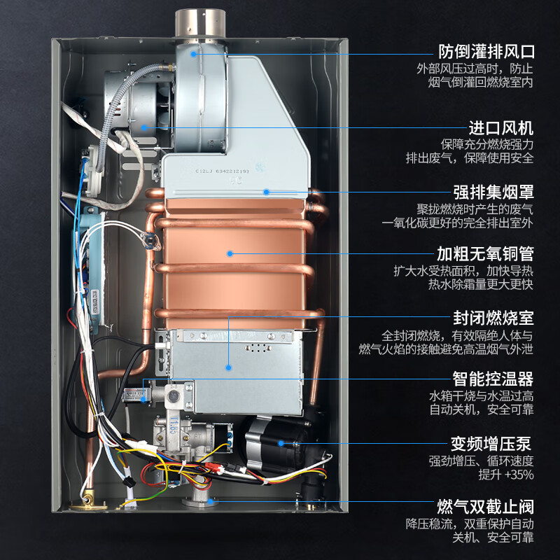 万和热水器点火针位置图片